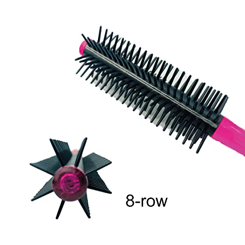 Anti Static Hairbrush [ Made in Japan ] Hair Brush for Styling, Detangling, and Blow-Drying [ Anti Static Hair Products ] (Round Brush)