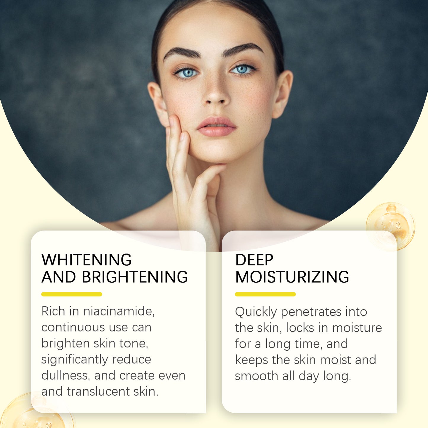 Niacinamide Hydrating Face Serum with Vitamin B3, Arbutin & Collagen - 40ml