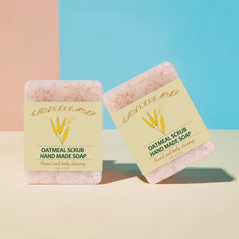 Oat Frosted Bar Soap - 100g Body Care for Sensitive Skin