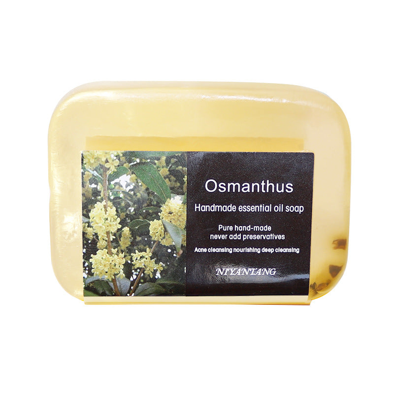 Handmade Rose Jasmine Essential Oil Soap - Brightening & Oil Control, 90g
