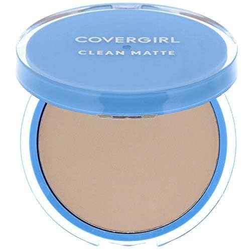COVERGIRL Clean Matte Pressed Powder Buff Beige 10 g (Packaging may vary)