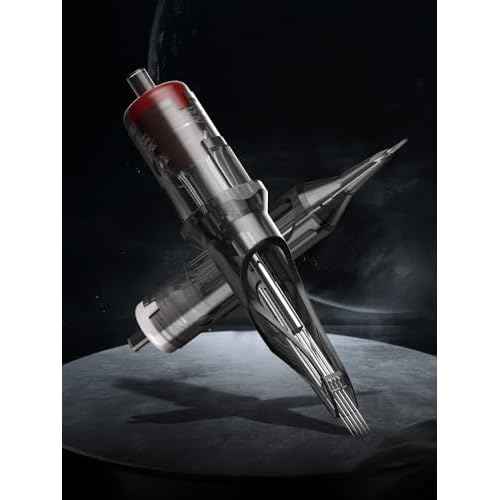 U-REX Tattoo Cartridges Magnum Curved 15RM -Tattoo Cartridge #12 Standard 15 Round Mag Disposable Tattoo Needles with Professional Membrane for Rotary Tattoo Machine Pen Gun