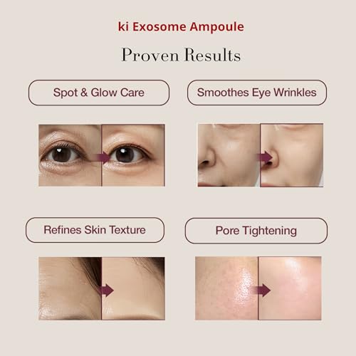 Stem-Cell Exosome Skin Booster Kit Booster Ampoule| Exosome, PDRN, Peptide, Collagen | Rejuvenation, Hydration, Anti-Aging | Korean Skincare 30ml (Solutions 0.01 oz x 5 Vials/Ampoule 1.01 fl.oz)