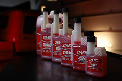 STA-BIL Storage Fuel Stabilizer - Keeps Fuel Fresh for 24 Months - Prevents Corrosion - Gasoline Treatment That Protects Fuel System - Fuel Saver - Treats 20 Gallons - 8 Fl. Oz. (22211) (Pack of 2)