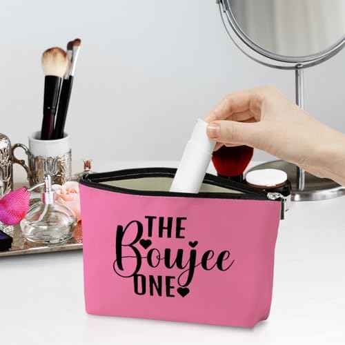 3 Pcs Cosmetic Bags for Women Makeup Bag Toiletry Bag Funny Girls Trip Gifts Favors Girls Weekend Bachelorette Party Bestie Best Friend Friendship Gifts for Women Sister Mom, Pink Purple Green