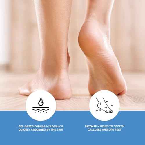 ForPro Professional Collection Advanced Callus Eliminator Gel, Professional Grade, No Drip Callus Remover Gel for Feet, 8 oz.