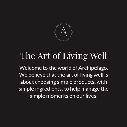 Archipelago Botanicals Hand-Poured Soy Wax Blend Scented Candle with Fragrance Oils, Lead-Free Cotton Wicks, Glass Candle Jar with Gift Box, Burns Approx. 60 Hours, Eucalyptus, 10 Oz.