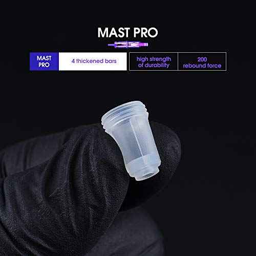 Mast Pro Tattoo Cartridges 1003RL 20Pcs Disposable Needles Bugpin #10 3 Round Liner Size