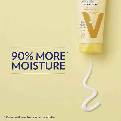 Vaseline Lotion, Intensive Care Nourishing Moisture 2-Pack ? Moisturizer with Oat Extract + Ultra-Hydrating Lipids for Healing Extremely Dry Skin, 2 Oz Ea