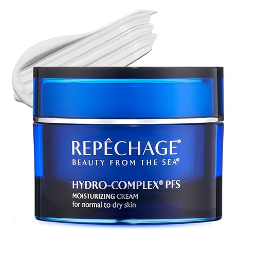 Repechage Hydro-Complex PFS Hydrating Face Cream for Normal to Dry Skin ? Non-Comedogenic Moisturizer with Seaweed Extract, Niacinamide & AHAs ? Supports Skin Elasticity, Smooths Fine Lines, 1.5 fl oz