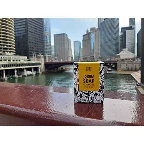 Jojoba Soap Natural oil 100% Pure Organic Jojoba Oil Soap Bar Pure Body Soap with Jojoba and Olive Oil