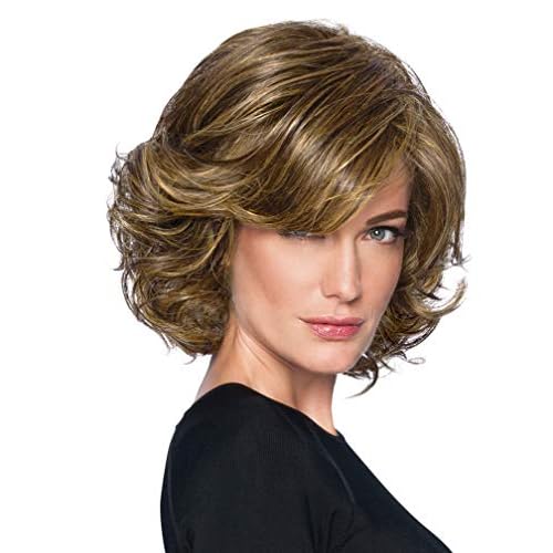 Modern Flair Wig Color R11S+ GLAZED MOCHA - Hairdo Wigs Mid-Length Layered Soft Wave Bob Tru2Life Heat Friendly Synthetic
