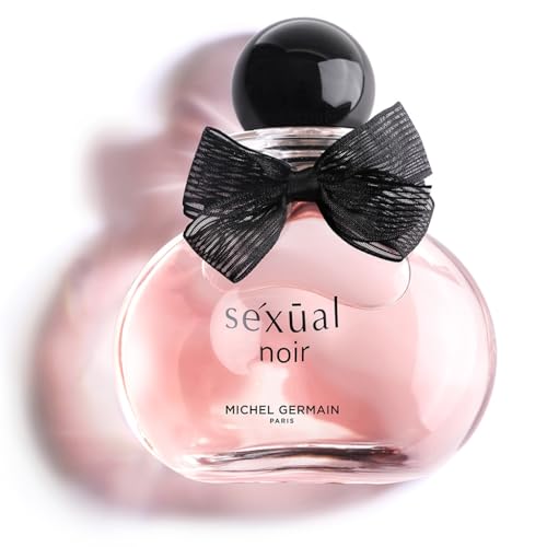 Michel Germain Sexual Noir Eau de Parfum Fragrance Spray, Top Notes of Strawberries, Mandarin and Lime, Long-Lasting, Warm Floral & Sensual Gift for Her