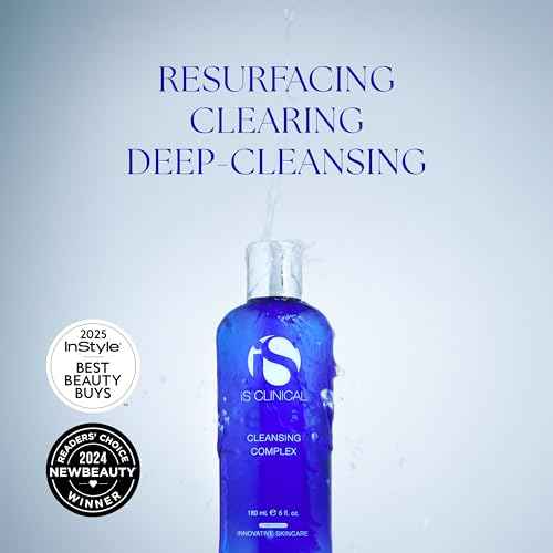 iS CLINICAL Cleansing Complex, 3in1 Gentle deep pore cleanser Face Wash and Makeup remover, Helps Acne-Prone skin