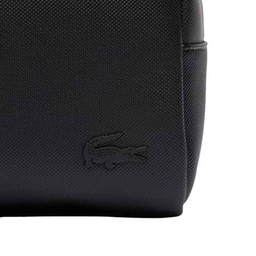 Lacoste Unisex Classic Toiletry Kit, Black, One Size