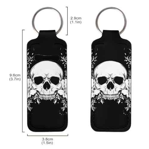 Chapstick Keychain Holder for Women, Lip Balm Holder Chapstick Keychain Holder for Lipstick Chapstick