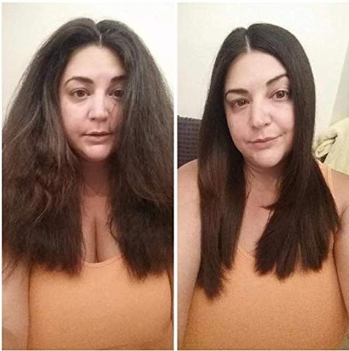 Keratin Forte Brazilian Blowout Treatment with Enhanced Moroccan Oil Formula for Curly Hair - Clarifying Shampoo, Extra Strength 300ml