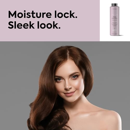 LAKM? Teknia Frizz Control Shampoo, Anti Frizz Shampoo for Frizzy or Curly Hair