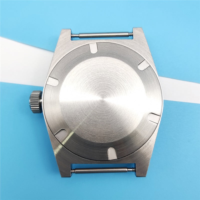Stainless Steel Sapphire Watch Case Replacement 38MM for Seiko NH35A/NH36A