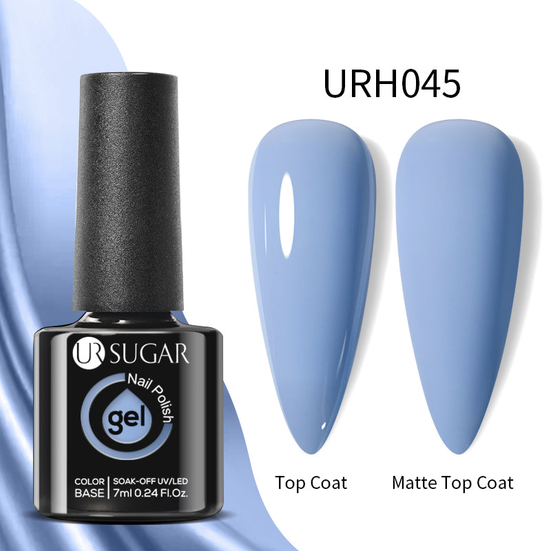Matte Klein Blue Gel Nail Polish - 7ml UV & LED Safe Nail Art