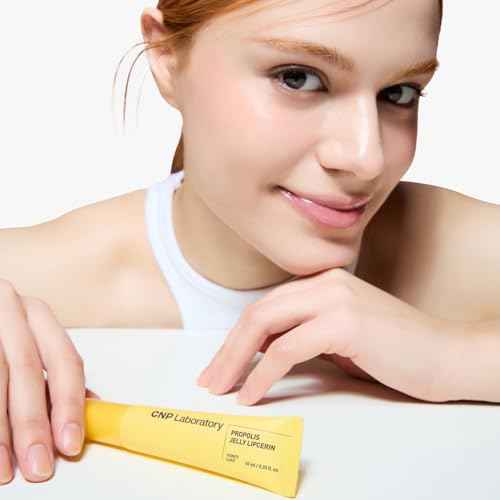CNP Propolis Jelly Lipcerin¢â - 01 Honey Cake, Hydrating Lip Balm & Gloss with Manuka Honey + Hyaluronic Acid, Korean Skincare, 0.3 fl.oz.