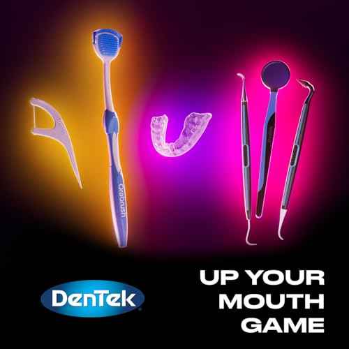 DenTek Orabrush Tongue Scraper, Gentle Tongue Cleaner Brush for Fresh Breath, 2 Count