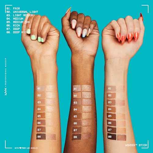 NYX PROFESSIONAL MAKEUP Wonder Stick, Face Shaping & Contouring Stick - Fair