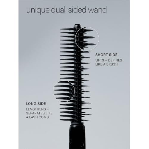 ILIA - Limitless Lash Mascara | Lightweight, Nourishing, Lengthening, Lifting | Flake + Smudge-Resistant | Non-Toxic, Cruelty-Free, Ophthalmologist-Tested, Safe For Sensitive Eyes (Soft Black)