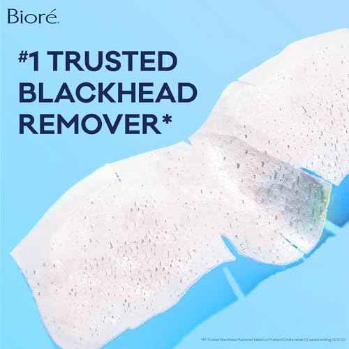 Bior? Original Blackhead Remover Strips, Deep Cleansing Nose Strips With Instant Pore Unclogging, Features C-Bond Technology, Oil-Free, Non-Comedogenic Use, 14 Count