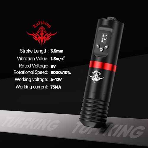 Wireless Tattoo Gun Kit - Professional Rotary Tattoo Pen Machine Kits with LED Display, Complete Beginners Tattoo Supplies Set with 20Pcs Cartridge Needles for Artists Beginner