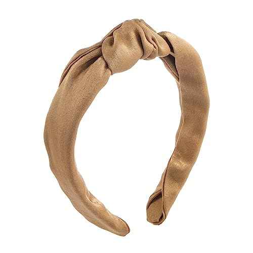 Madison Tyler Headbands for Women | Fashion Boho Top Knotted With Rhinestones Elastic Workout Hairbands | Outdoor and Party Non Slip