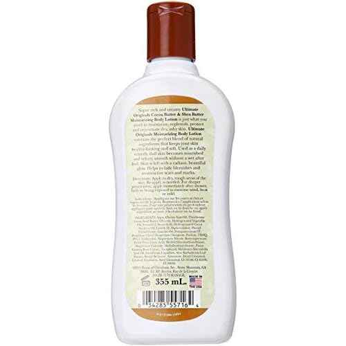 Africa's Best Cocoa Butter and Shea Body Lotion, 12 Ounce