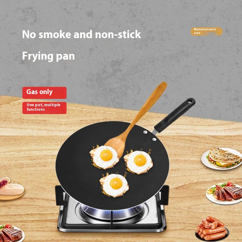 30cm Aluminum Non-Stick Egg and Pancake Griddle Pan for Breakfast Cooking