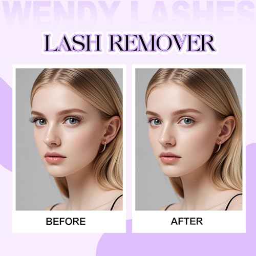 Lash Remover for Lash Extensions Low Irritation 10g Cream Glue-Remover Professional Fast Sensitive Skin Dissolution Lash Extension Remover By WENDY LASHES£¨Rose,10g£©
