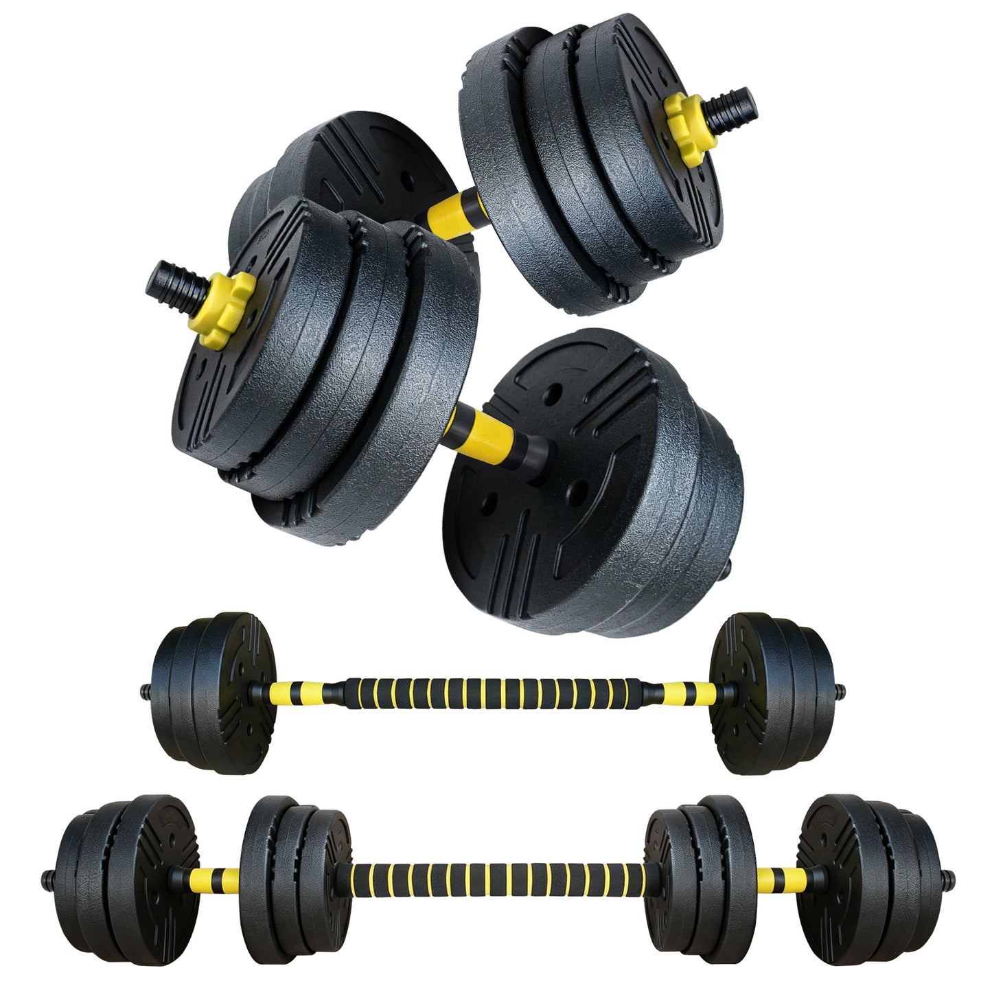 Adjustable 45 lbs Dumbbell Set - Multifunctional Weight Training