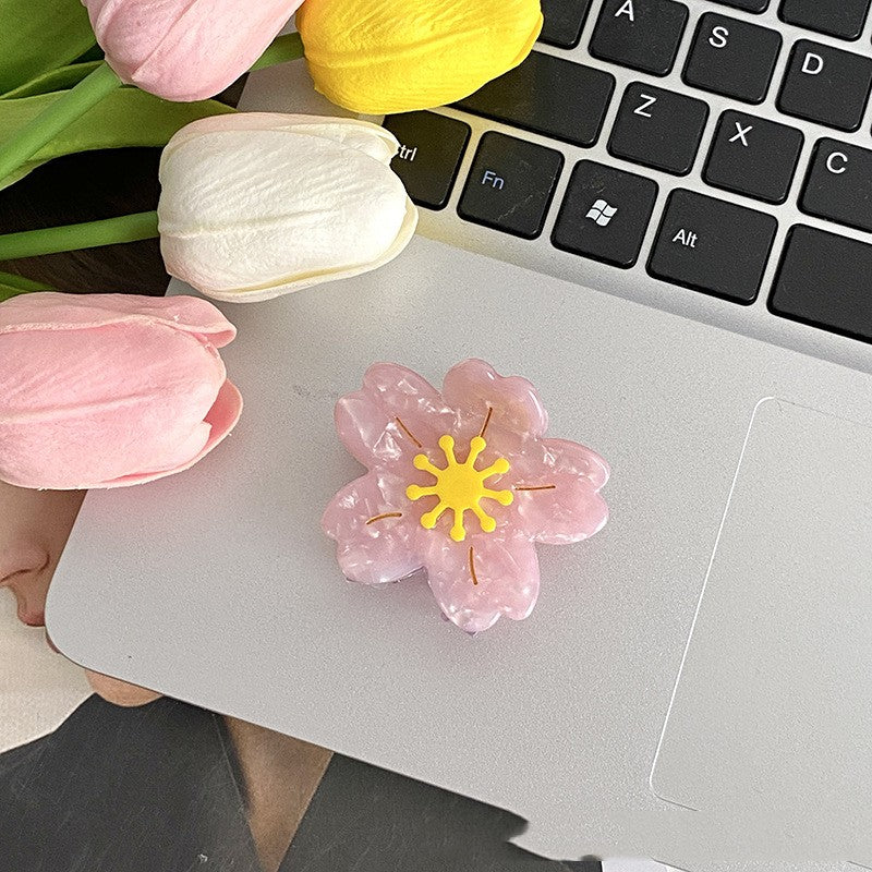 Flower Grab Clip Hair Accessory