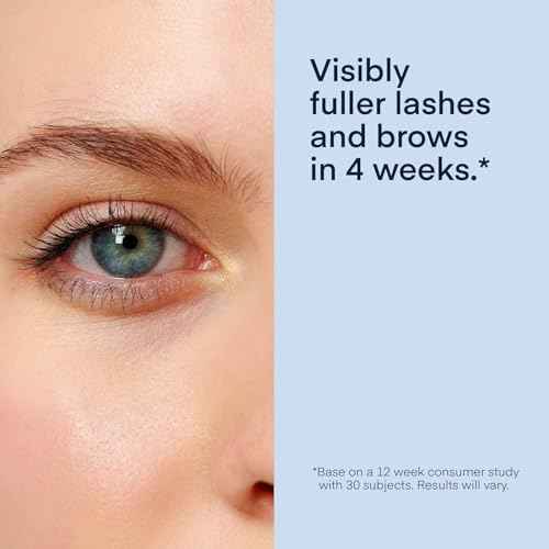 Advanced Eyelash Serum for Thicker, Longer Eyelashes and Eyebrows - Grow Luscious Lashes with Brow Enhancer (3mL)
