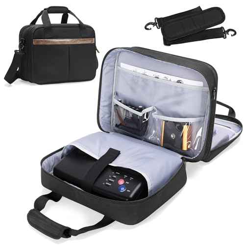 Yarwo Tattoo Kit Travel Bag, Double-layer Tattoo Supplies Carrying Case for Transfer Stencil Printer, Professional Ink Organizer for 24 Bottles, Guns, Equipment and IPAD, Black (PATENT DESIGN)