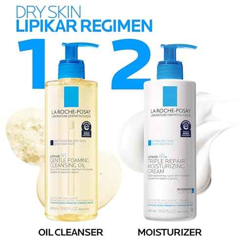 La Roche-Posay Lipikar AP+ Triple Repair Moisturizing Cream | Face & Body Lotion For Dry Skin | Shea Butter & Niacinamide Moisturizer | Gentle Face & Body Cream For Dry, Rough & Sensitive Skin