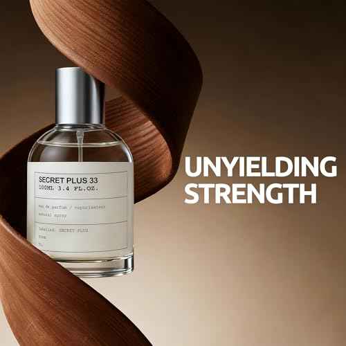 Men's Cologne Set Secret Plus 33 100ml Eau de Toilette & 10ml Pheromone Perfume Oil | Citrus Floral Woody Fragrance | Long Lasting Fresh & Sophisticated Scent for Men Gift