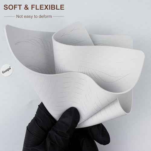 Guapa Nano Brows Tattoo Practice Skin - Dotted Line Pre-printed Eyebrow Practice Pad for Permanent Makeup Machine Tatoo Artists and Beginners