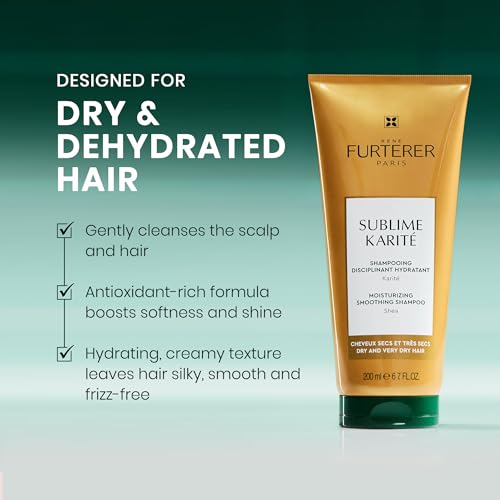 Rene Furterer Sublime Karit? Moisturizing Smoothing Shampoo - Shea butter, Ylang-Ylang Essential Oil & Ceramides
