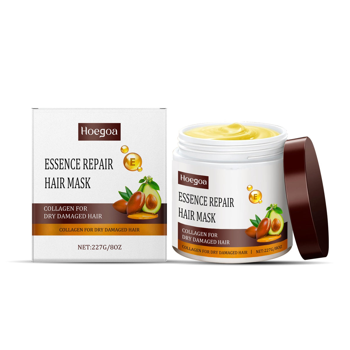 Collagen Hair Mask for Repair & Nourishment 227g - Hair Treatment