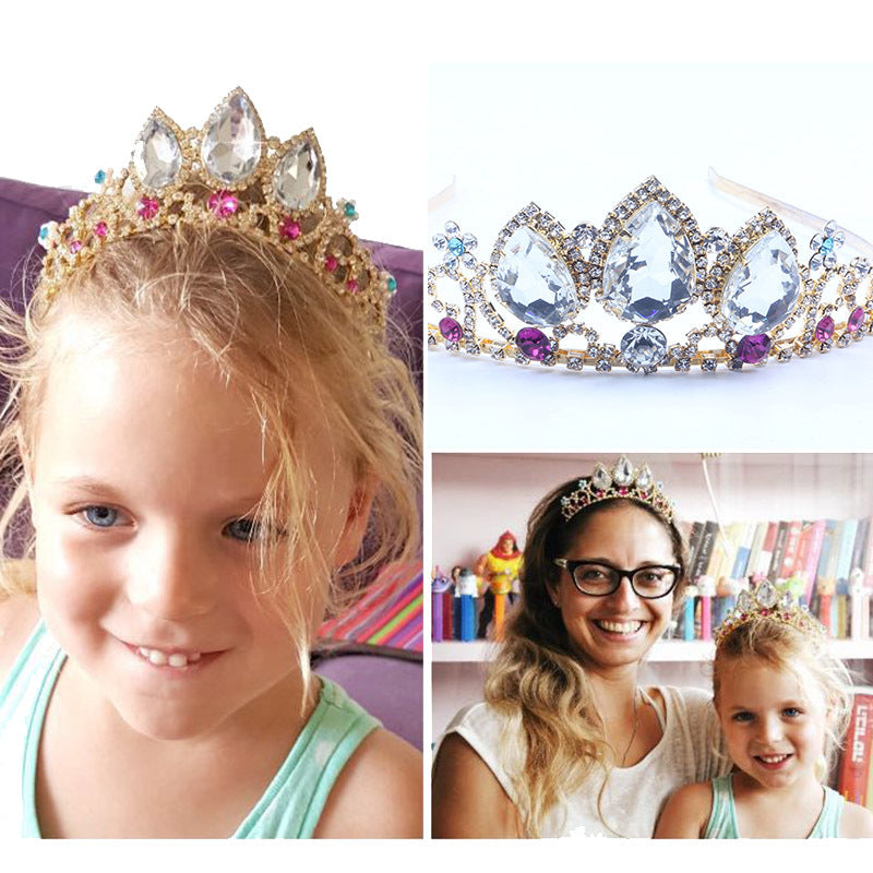 Rhinestone Wedding Crown Headband