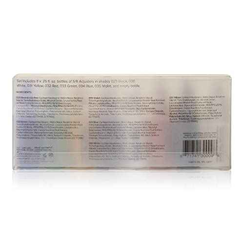 TEMPTU S/B Silicone-Based Shade Adjuster Starter Set: Long-Lasting, Highly-Pigmented Formula For Customizing S/B Foundation Shades | Includes 7 Primary Colors