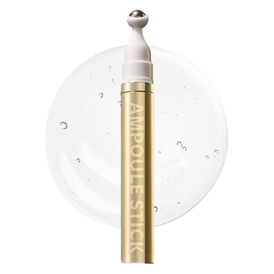 ISOI Intensive Lifting Gua Sha Ampoule Stick, Eye Roller, Under Eye Serum for Dark Circles, Puffy Bags, and Wrinkles with Bulgarian Rose Oil & Peptide Complex, Korean Skin Care (0.5 fl.oz, 15ml)