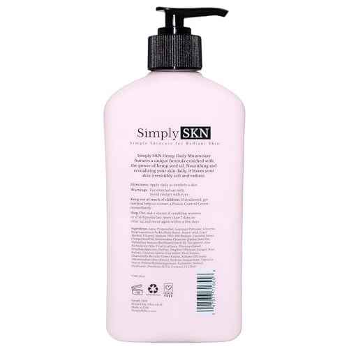 Pomegranate Hemp Daily Moisturizer - 17 fl. oz. - Made in USA