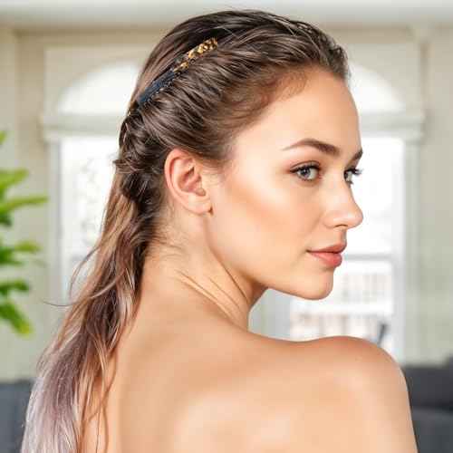 4 Pcs French Side Combs for Small French Twist, Decorative Hair Clips, Women's Bun Strong Hold Clips, Styling Accessories