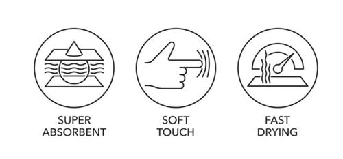 TSマネジメント Soft Airy Washcloths 100% Cotton White 13" x 30" Sets of 1, 3, 5 and 10 Towels Made in Imabari Japan (10)