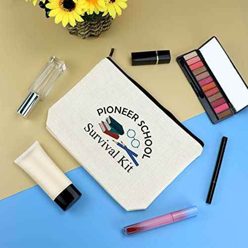 Pioneer Gift JW Gift Makeup Bag for Women Pioneer Gift for Pioneers Cosmetic Bag Pioneer Student Gift Jw Ministry Gifts Pioneer Life Cosmetic Pouch Travel Toiletry Bag Christmas Gift